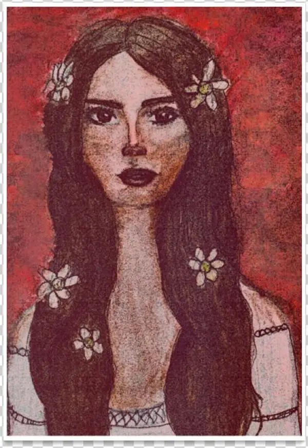 Poster Lana Del Rey De Renato Marinhona - Lana Del Rey
