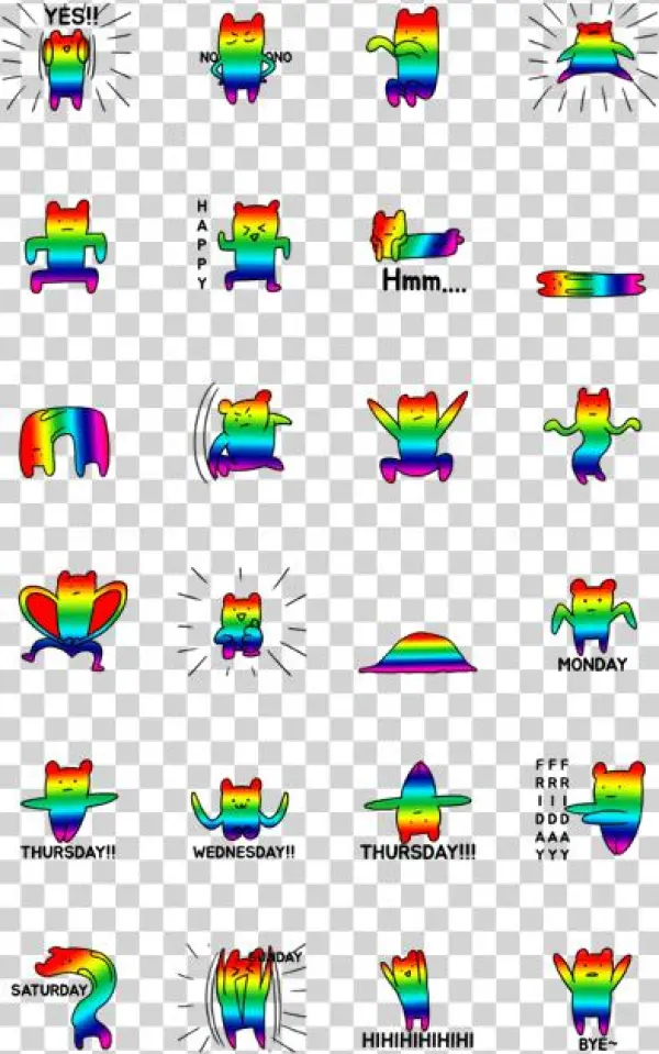 Rainbow Bear Bear