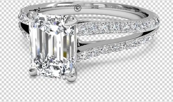 Shop Ritani For The Best Selection Of Engagement Rings - 1.75 Ctw Radiant Cut Natural Diamond Engagement Ring