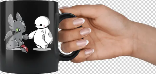 Toothless & Baymax Mug - Mug