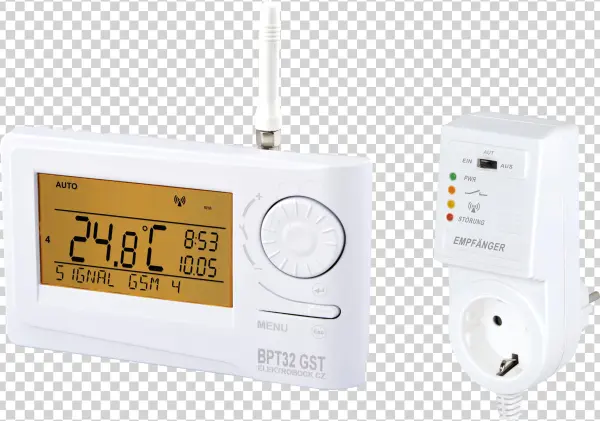 Wireless Thermostat With Gsm Module Elektrobock Bt32gst - Elektrobock Wireless Thermostat With Gsm Module - Eb