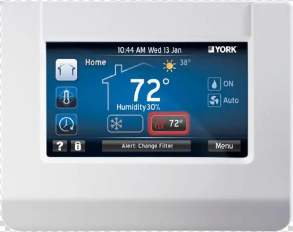 York S1-ttscc02 Touchscreen Communicating Thermostat