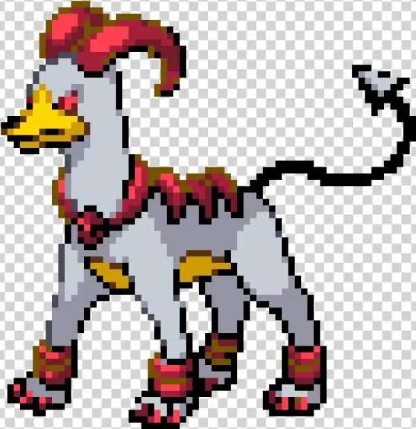 13kib, 610x508, Houndoom - Cartoon