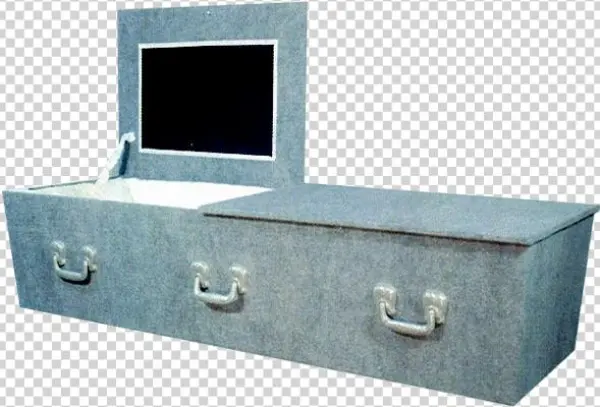 County Cloth-covered Casket