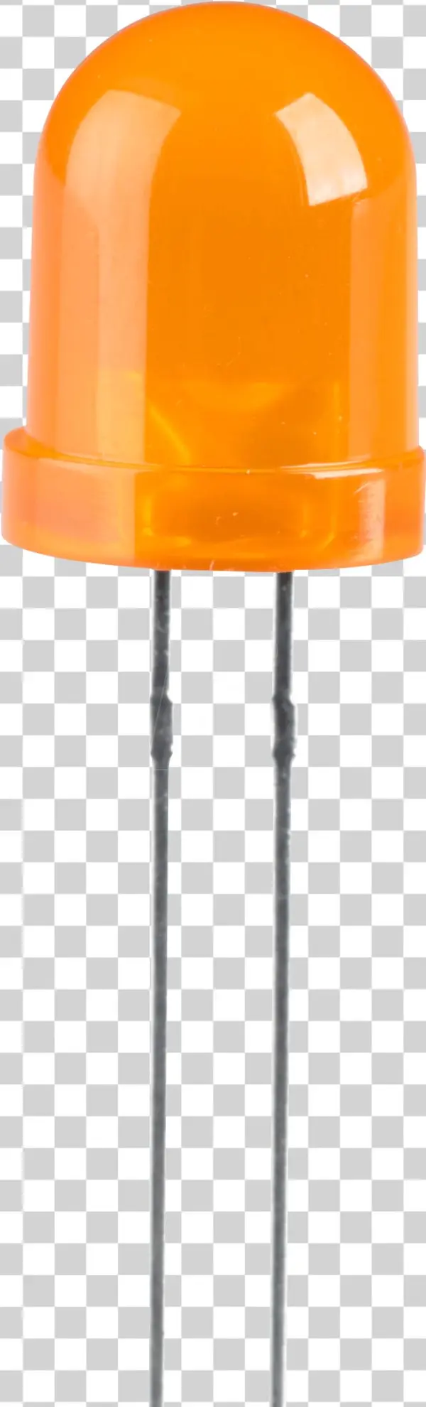 Led, 8 Mm, Diffused, Orange Kingbright L-793ed - Bellini
