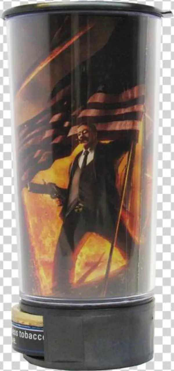 Teddy Roosevelt Spit Bud - Teddy Roosevelt Spit Bud Portable Spittoon With Can