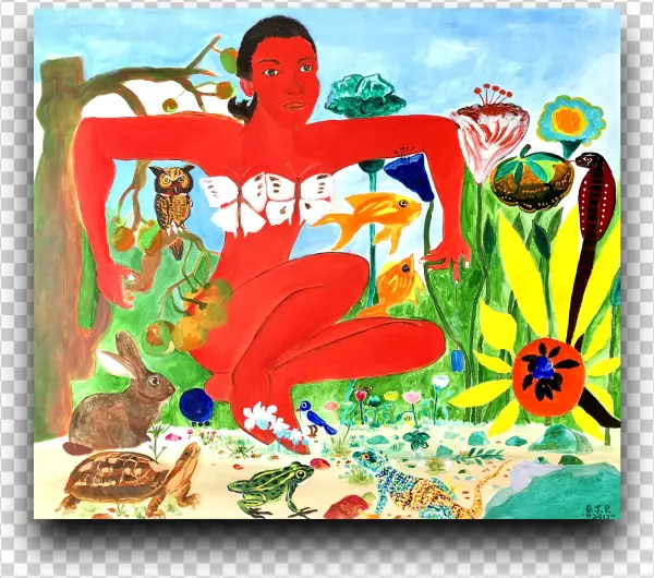 “temptation Of Eve In The Garden” Temptationofeve 3dpng