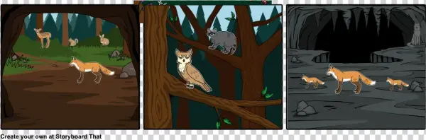 The Foxes Life Spawn - Cartoon