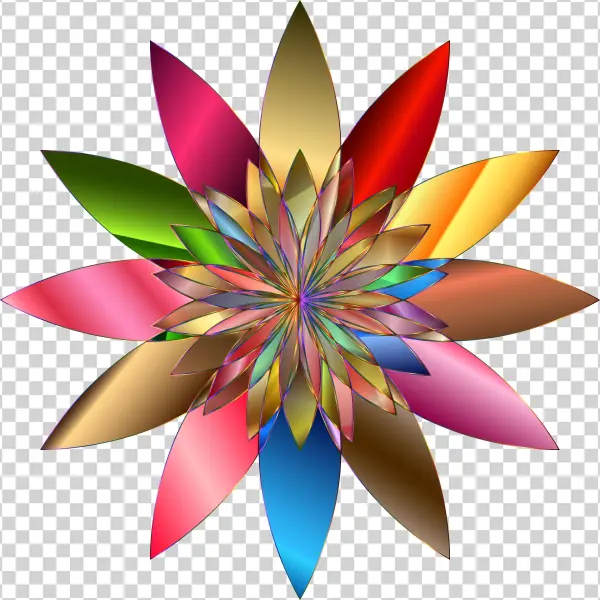 This Free Icons Png Design Of Chromatic Flower 2 No