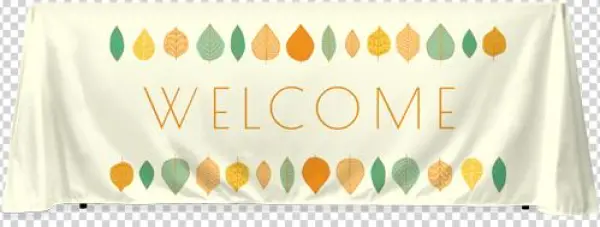 Tt086 Welcome Artistic Leaves - Portable Network Graphics