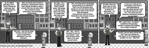 Video Games The New Sports - Cartoon