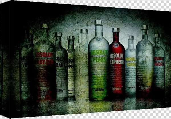Absolutsmall - Startonight Glass Wall Art Acrylic Decor Absolut, 5