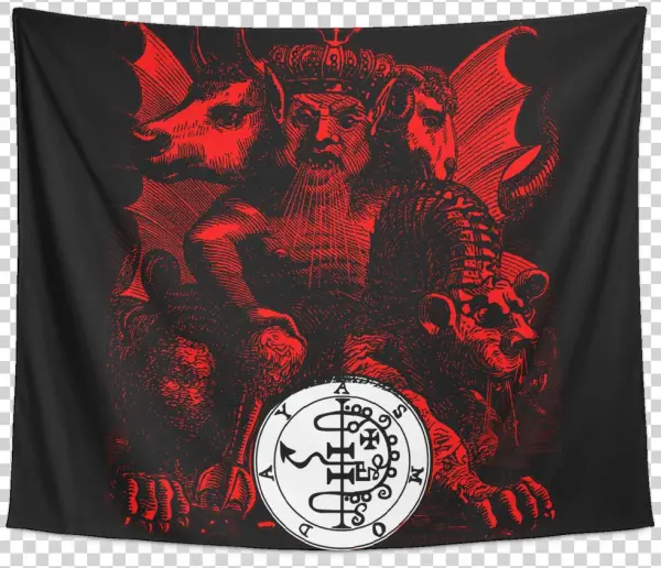 Asmodeus Demon King Tapestry - Black Light Bacchanalia; Compact Disc; Primary Artist