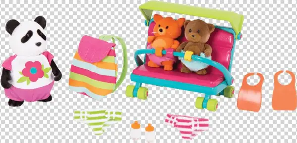 Baby Sittertm Set - Li'l Woodzeez Babysitter Mini Playset With Liv Skyhopper