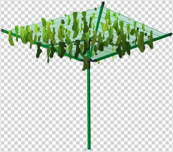 Drying Rack 1 Tree - Brabantia Droogmolen Groen