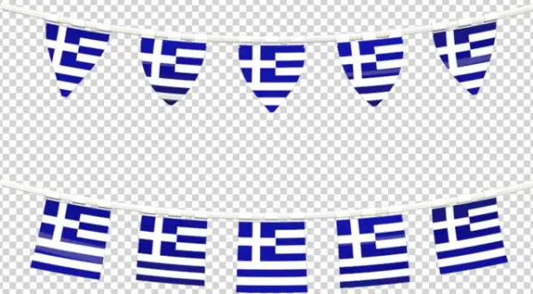 Greece Flag With Name In Greek Trucker Hat, Adult Unisex,