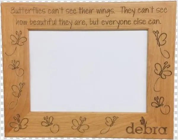 Image Of Eb Butterfly Frame - Debra