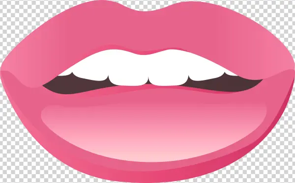 Pink Mouth Png Clip Art - Clip Art