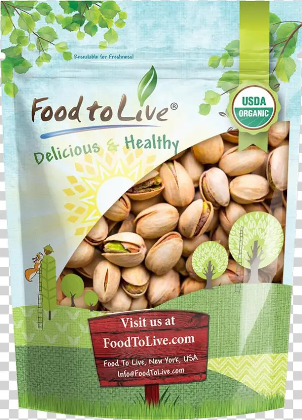 Pistachios Roasted And Salted Pack - Organic Hemp Seeds