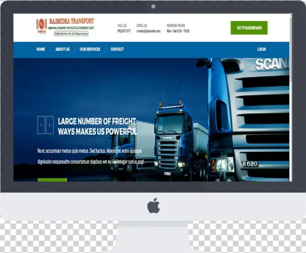 Rajmudra Transport - Scania Logo Blue Light A0470 Motorola Moto Z | Moto