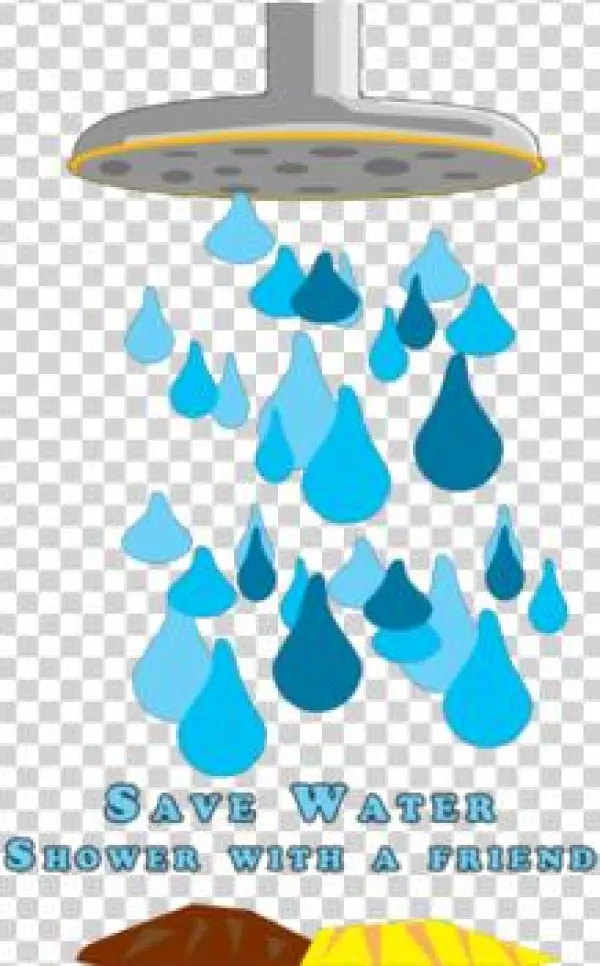 Save Water - Illustration