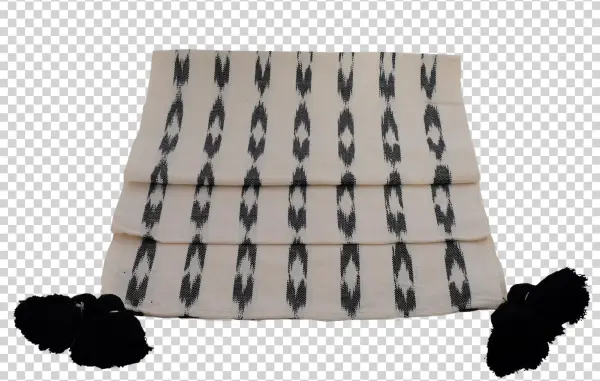 Serpentina White & Black Runner - Black