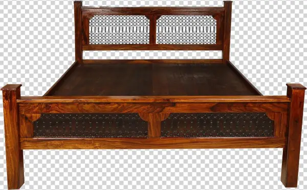 Sheesham Wood Bed King Size - Bengaluru