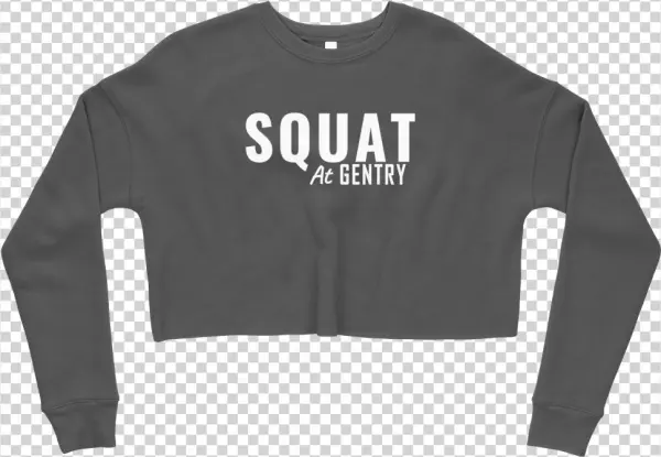 Squat Crop Sweatshirt