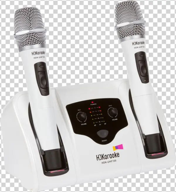 Advanced Bundle - Hdkaraoke Hdk-uhf 100 Professional Uhf Dual-channel