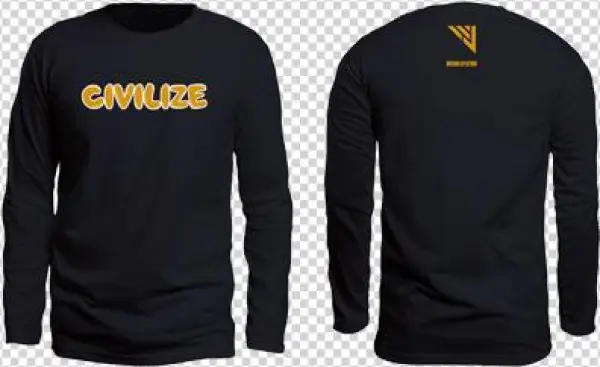 Civilize Gold Letters - Sweatshirt