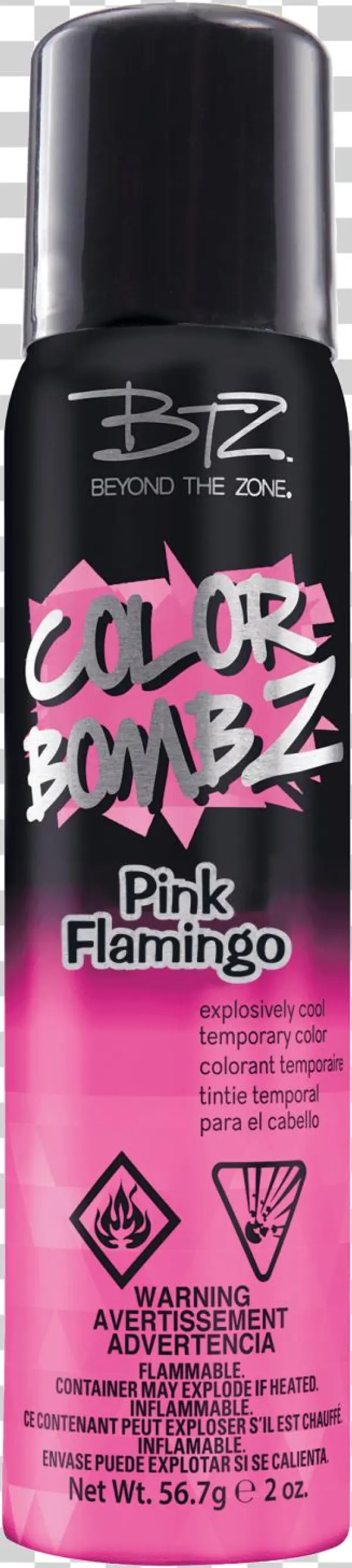 Color Bombz Temporary Hair Color Spray By Beyond The - Air Head Pink Temporary Hair Color Spray 2 Oz. Beyond