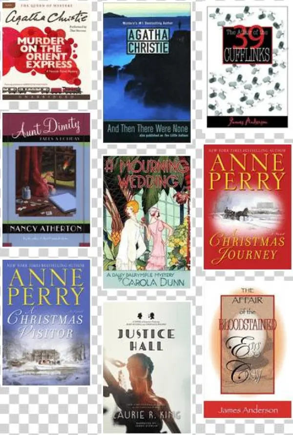 Cozy House Party Mysteries - First Edition: The Affair Of The 39 Cufflinks By Anderson