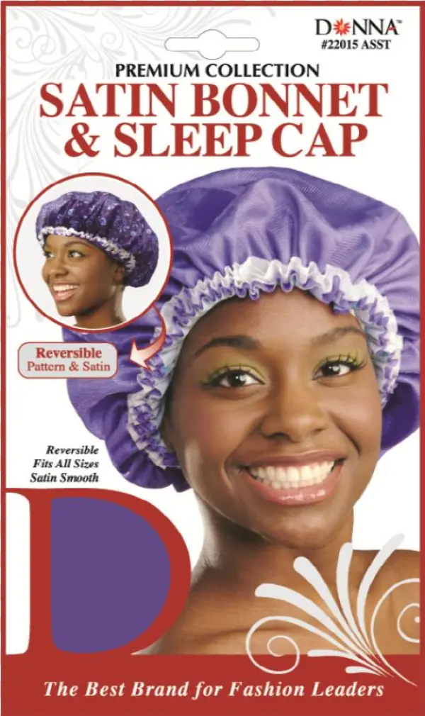 Donna Premium Collection Satin Bonnet & Sleep Cap