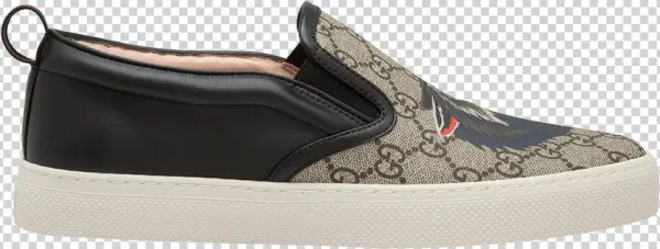 Gucci Dublin Angry Wolf Slip-on - Gucci Gucci Slip On Sneakers Uomo 407362k52208978 Slip