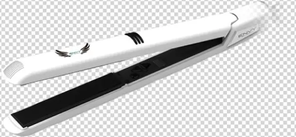 Kenchii Envy Digital Flat Iron - Env Y By Kenchii Esi-450w White Pro Slim Ionic Titanium