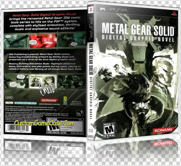Metal Gear Solid Digital Graphic Novel - Metal Gear Solid: Digital Graphic Novel By Sony Psp