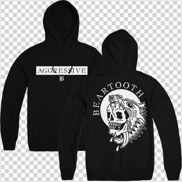 Skull Wolf Hoodie - Beartooth Hoodie