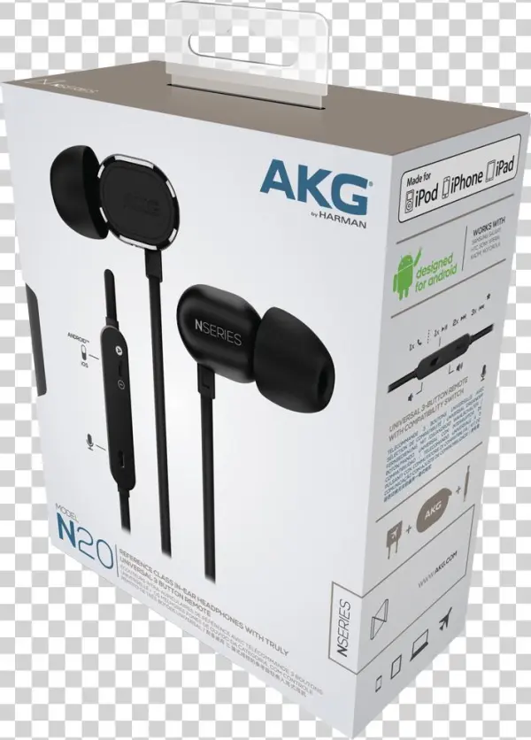 Spec Sheet - Akg N20 Earphones - Black