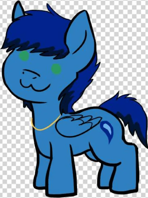Temmie For @ask Aqua Marine Pony - Cartoon