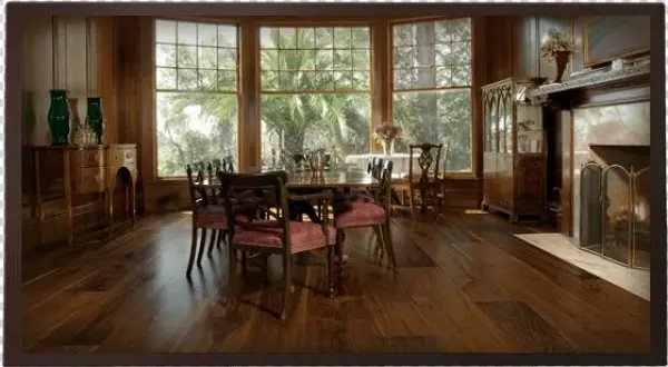 Turn Your Floor Into The Fanciest Stomping Ground Around - English Walnut