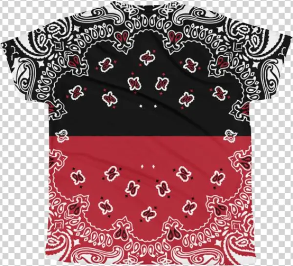Bandana Pattern Tee - Army Universe Dozen -military Army Trainmen Paisley