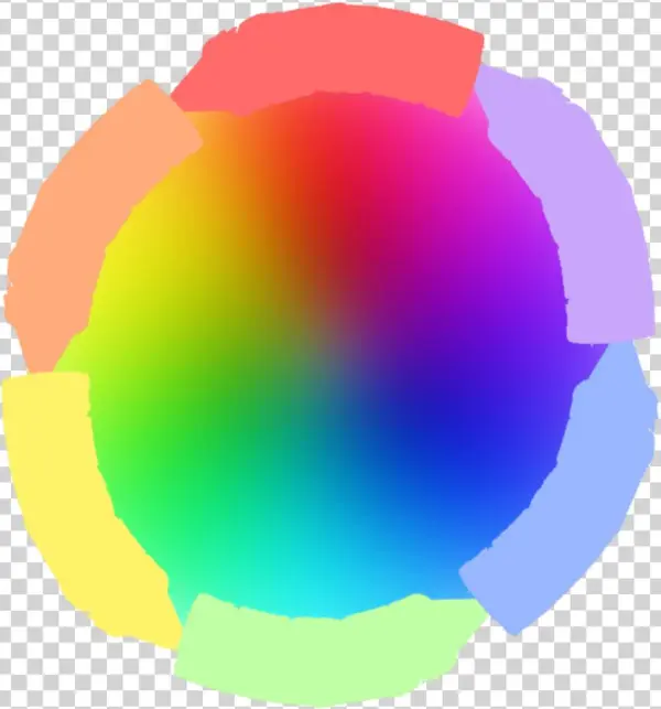 Color Guard Emblem - Circle