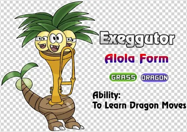 Exeggutor Podría Ser Más Competente Con Esta Forma, - Exeggutor Alola Form Shiny