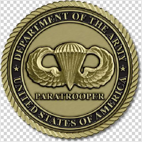 Final Paratrooper-u3342 Fbi - Jewish Medallion