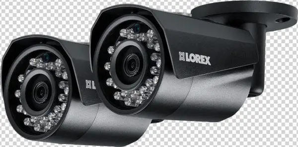 Hd Ip Cameras With Color Night Vision - Lorex 4mp Hd Ip Lnb4321b 2-pack Bullet Camera With