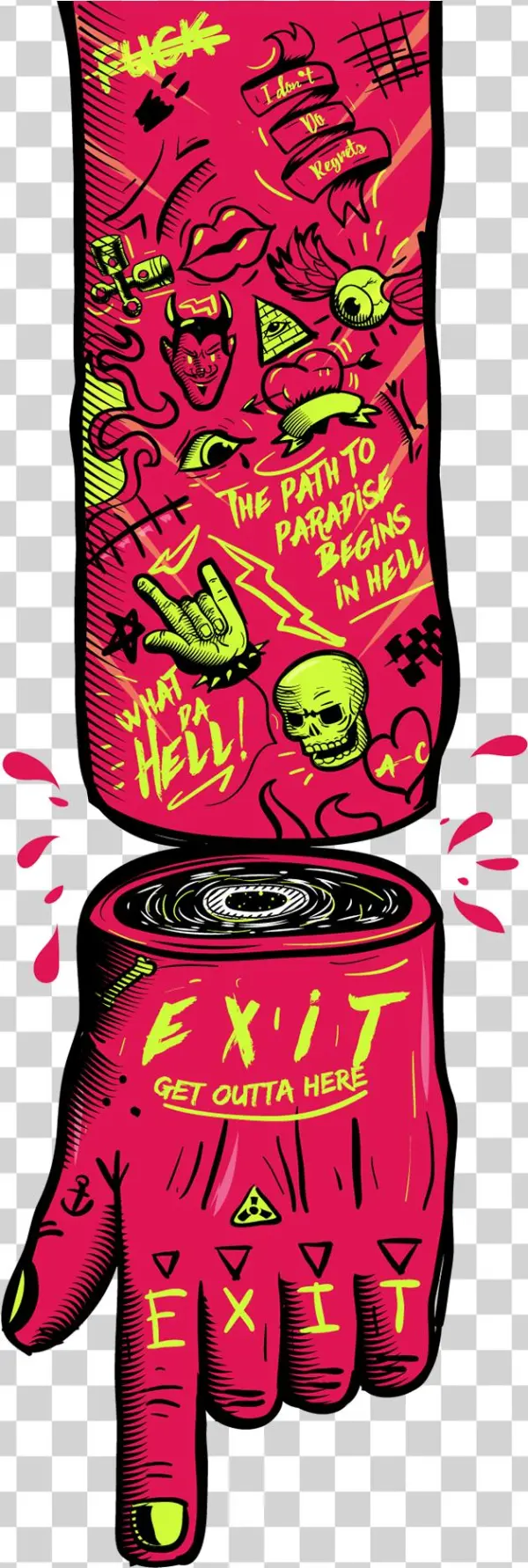 Hot As Hell - Graphic Design
