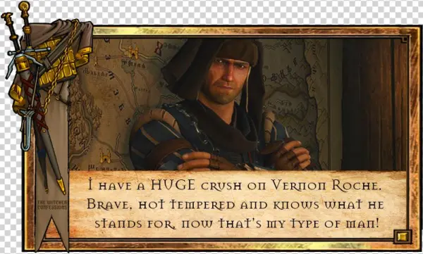 “i Have A Huge Crush On Vernon Roche - The Witcher
