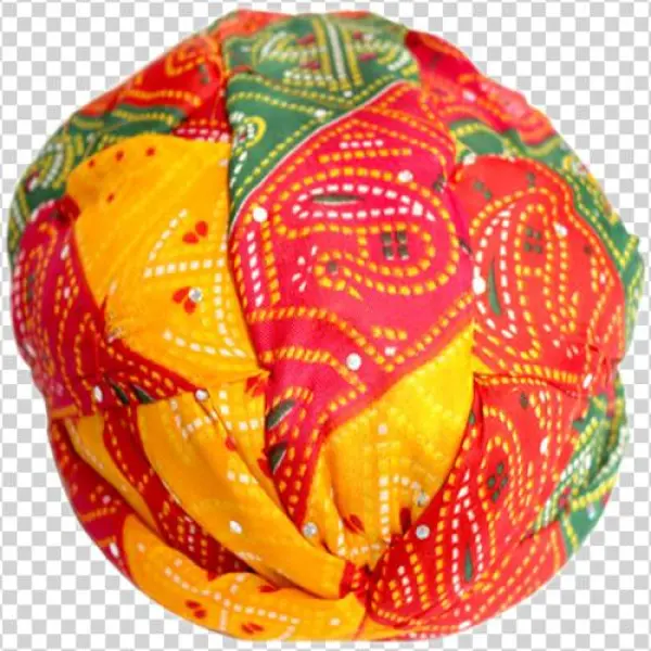 Jaipuri Bandej Multicolor Pagri - Rajasthani Pagri