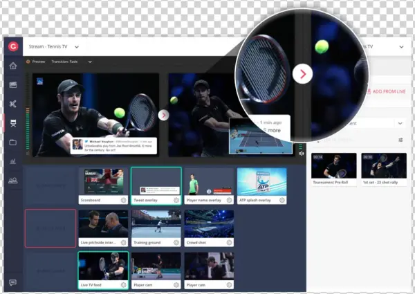 Live-streaming - Grabyo