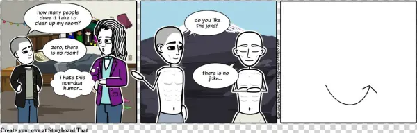 Non Dual Humor - Cartoon